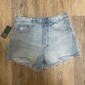 NWT- High Waisted Jean Shorts